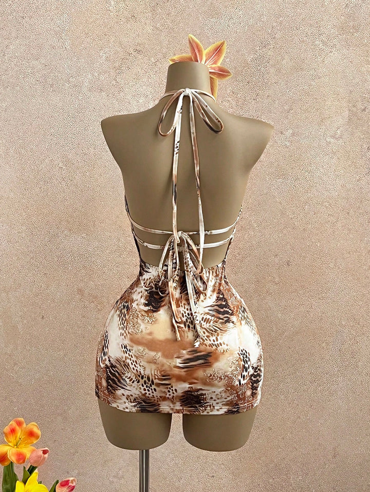 Rochie scurtă SHEIN, mix culori