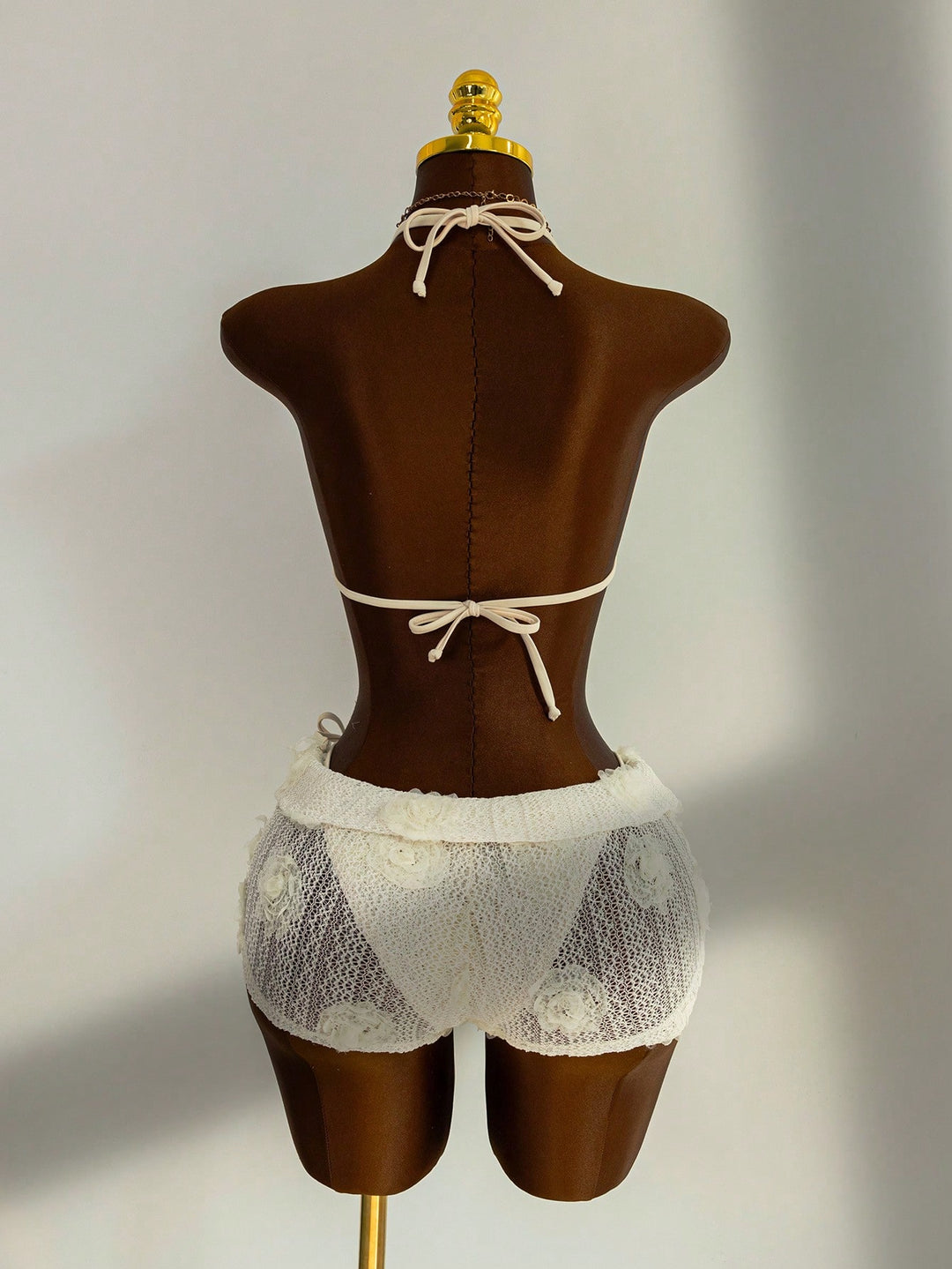 Set bikini SHEIN, alb