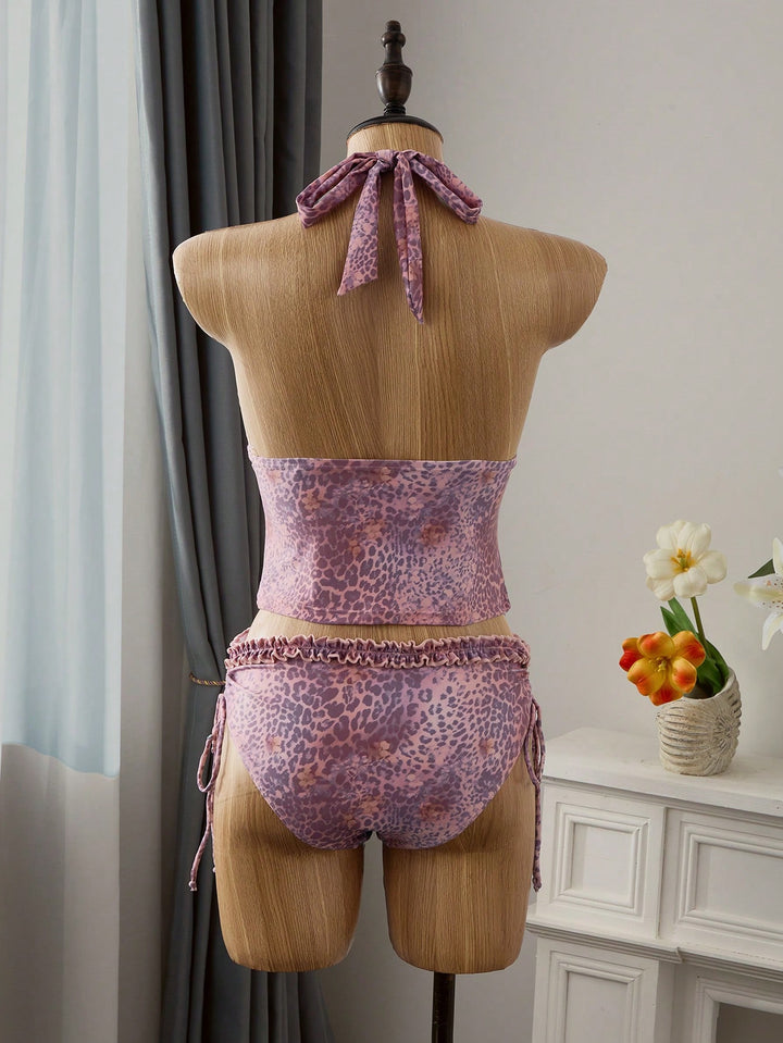 Costum de baie SHEIN, mix culori