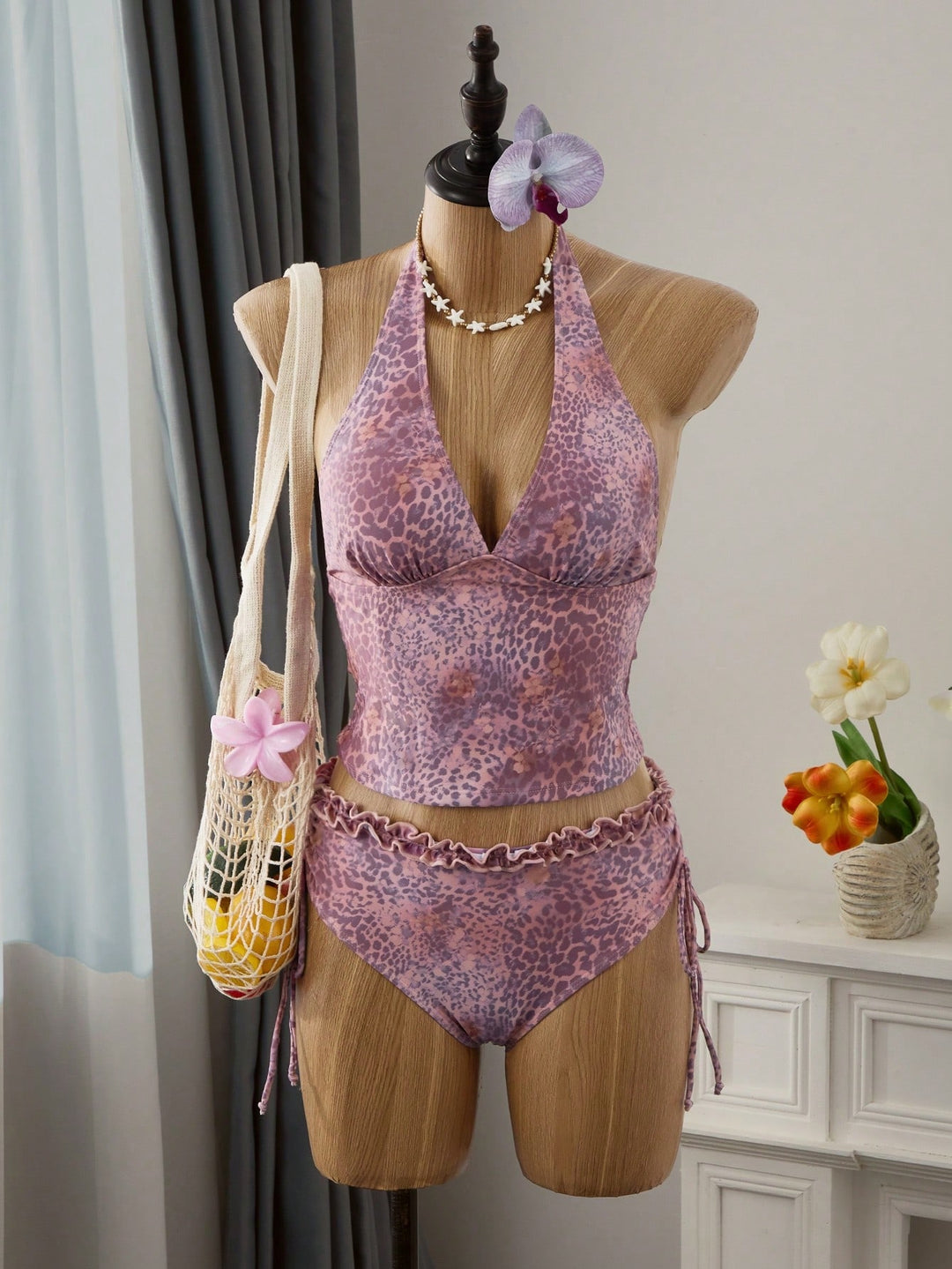 Costum de baie SHEIN, mix culori