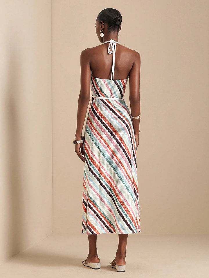 Rochie maxi SHEIN, mix culori