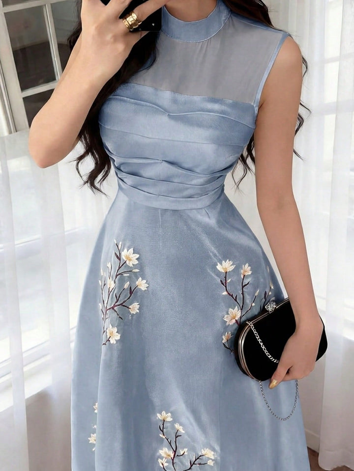 Rochie maxi SHEIN, albastru