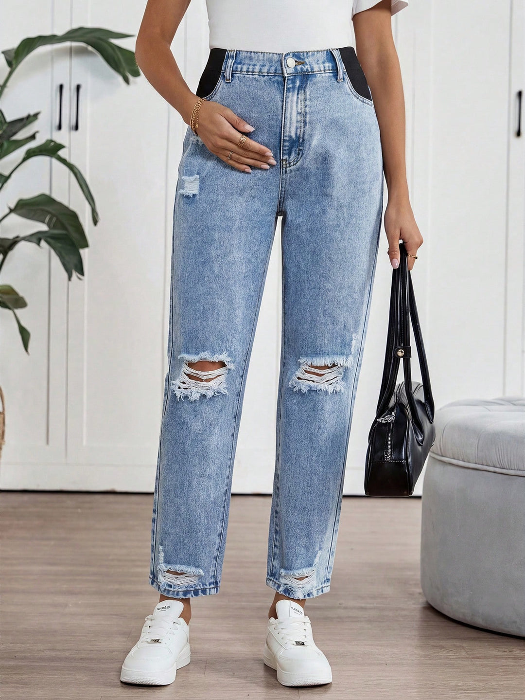 Jeans SHEIN, albastru