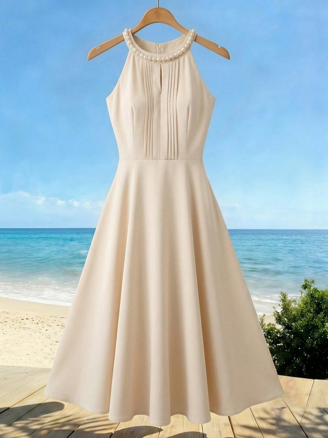 Rochie maxi SHEIN, portocaliu