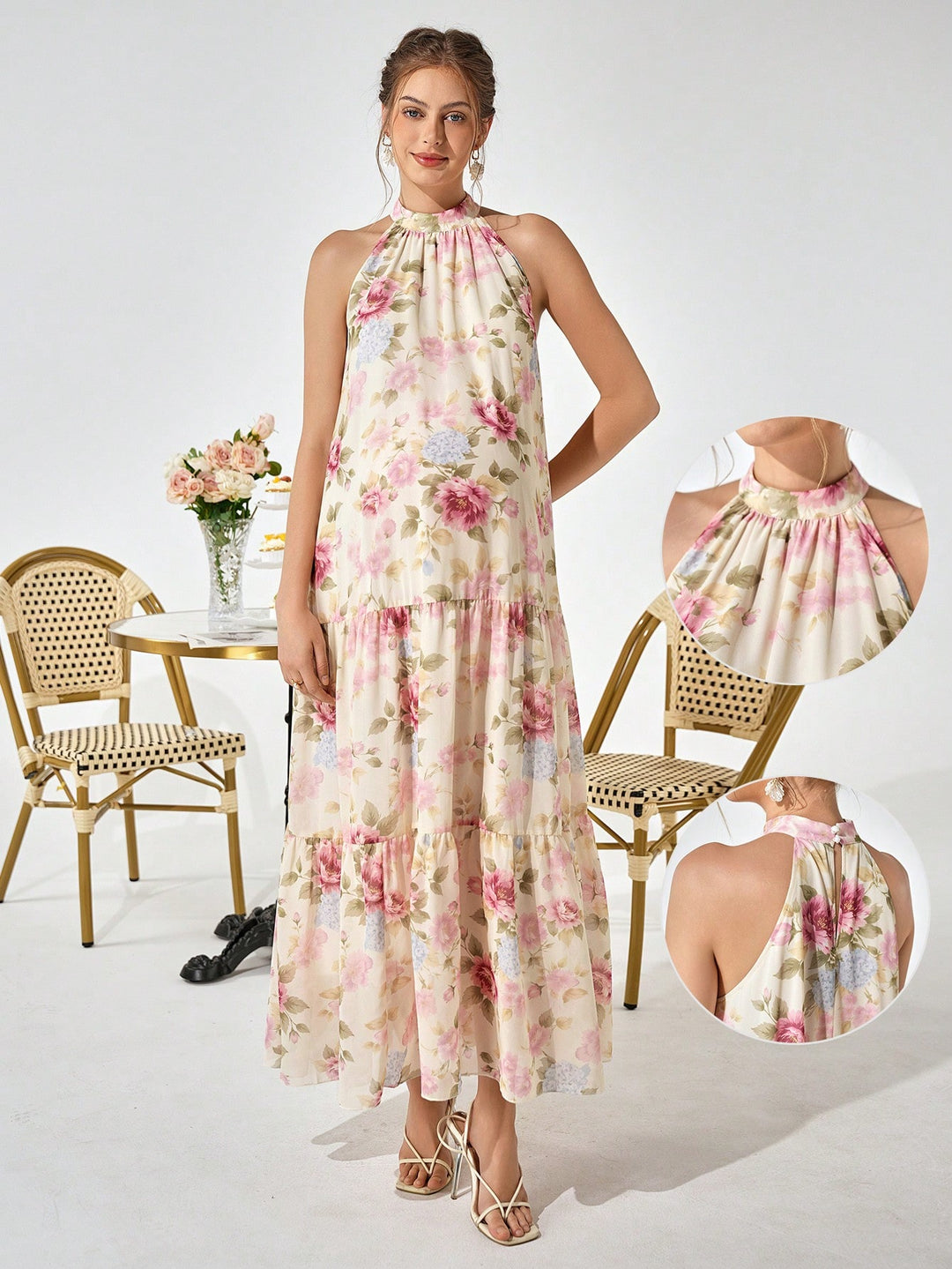 Rochie SHEIN, bej