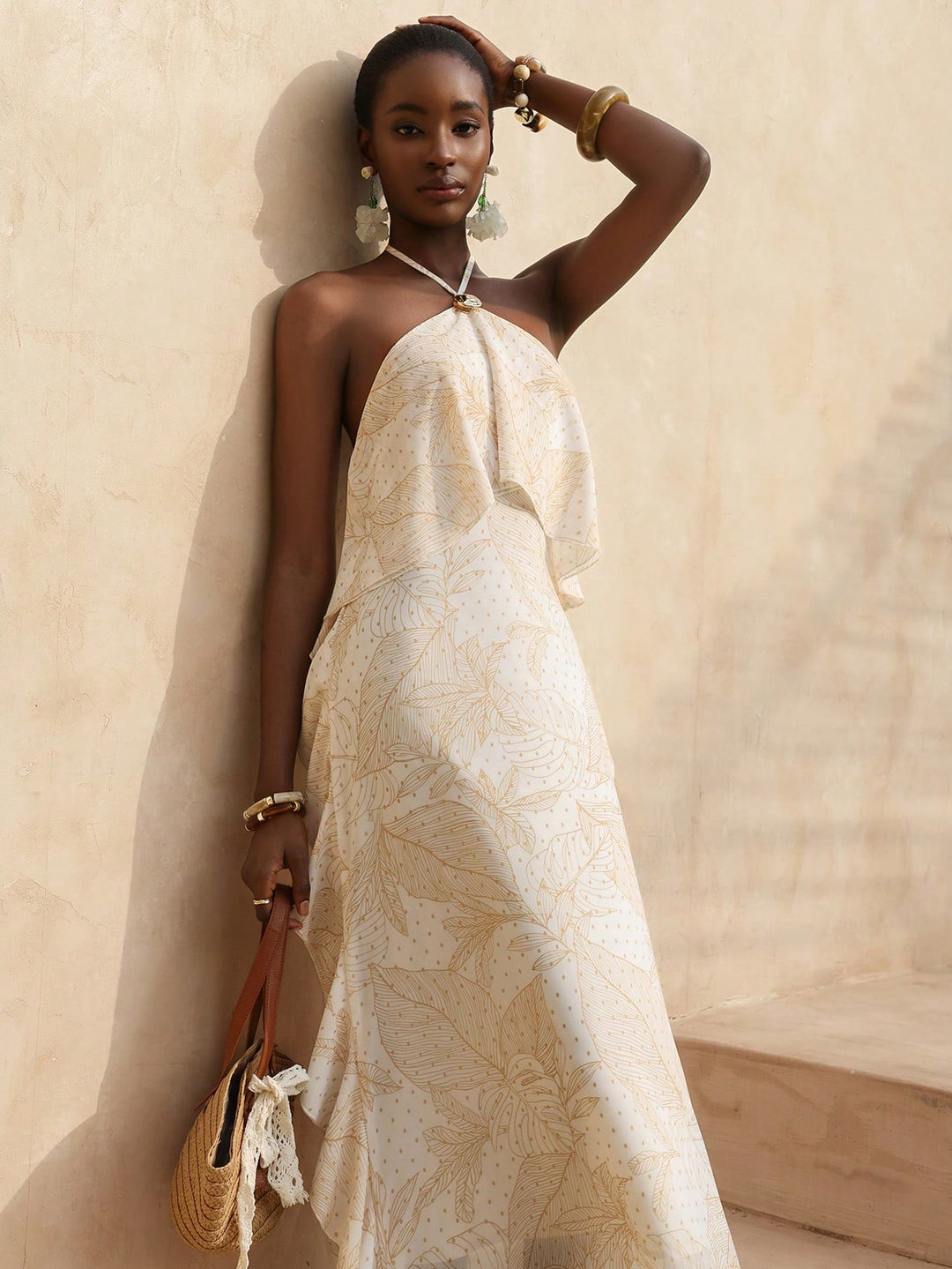 Rochie maxi SHEIN, mix culori