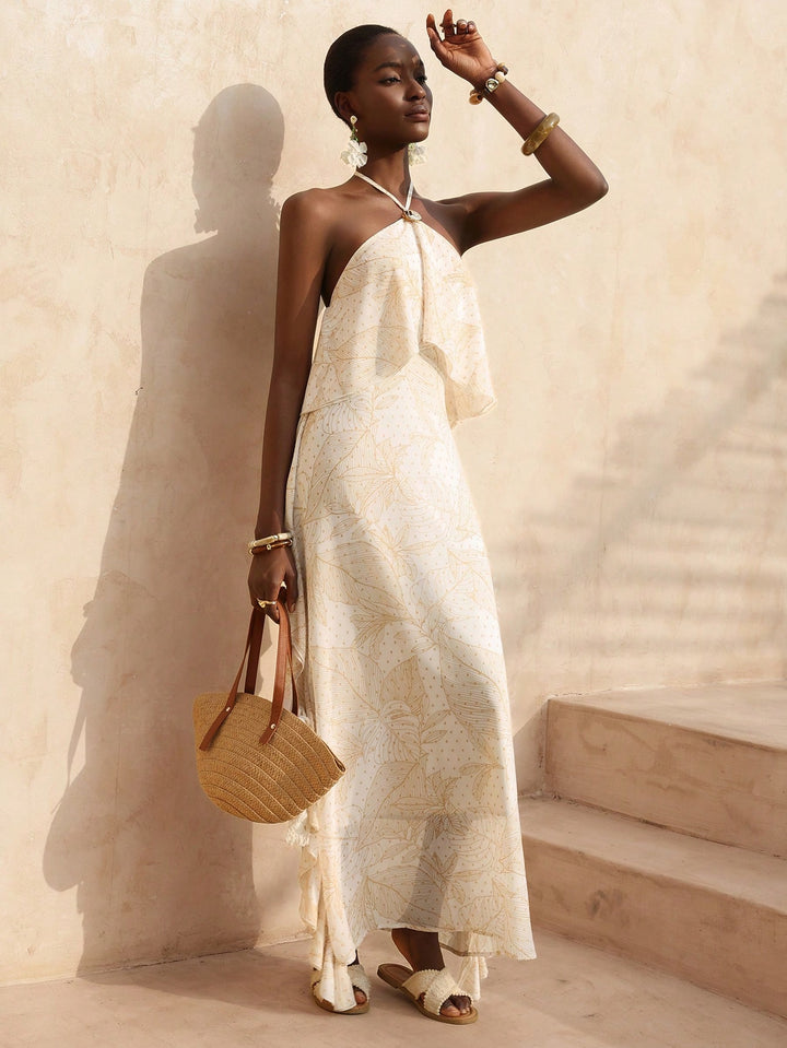 Rochie maxi SHEIN, mix culori
