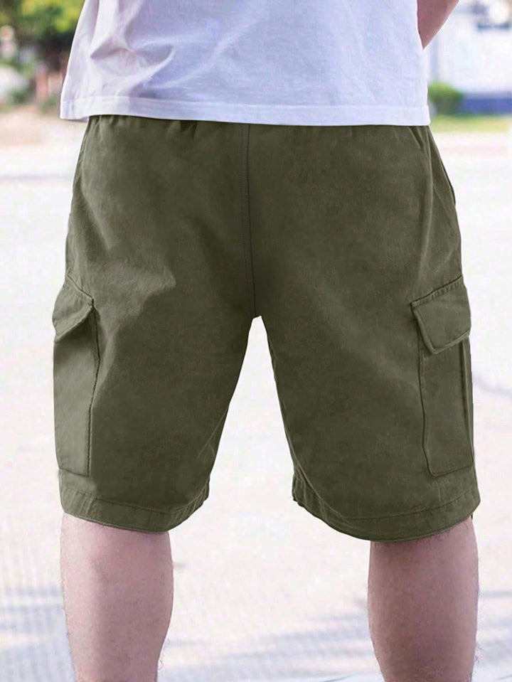 Pantaloni scurți SHEIN, kaki