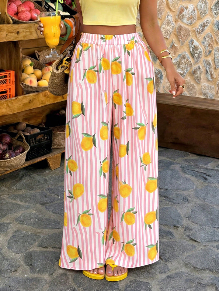 Pantaloni SHEIN, alb