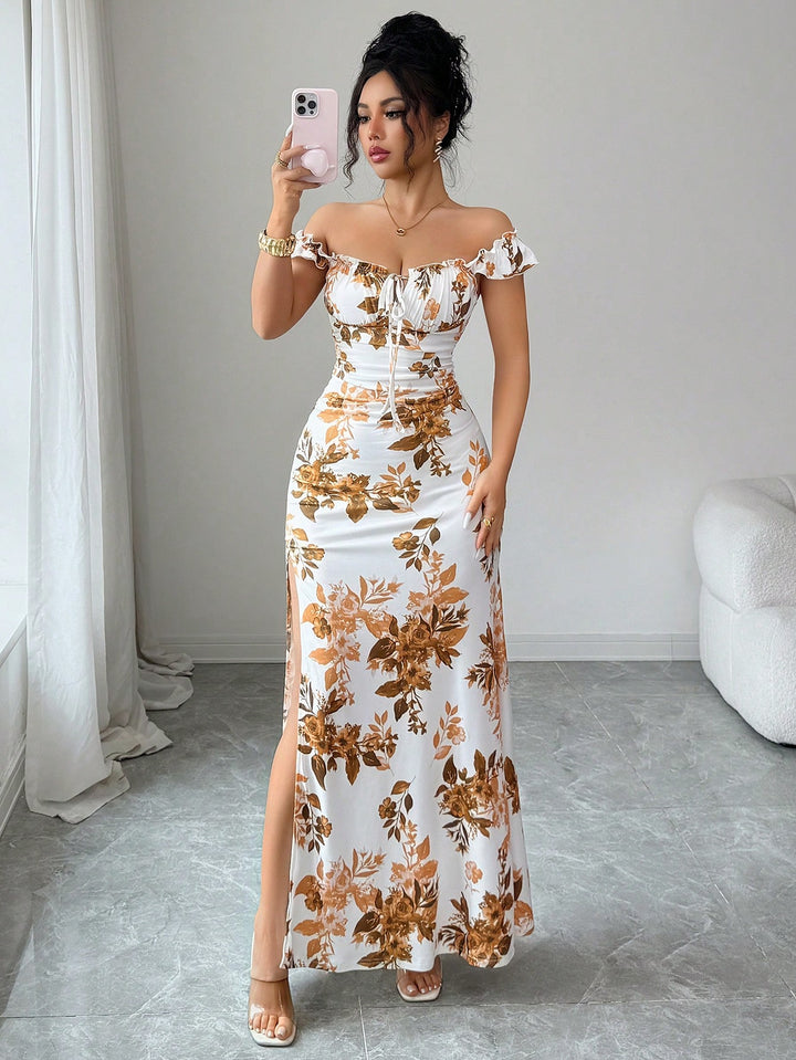 Rochie maxi SHEIN, galben