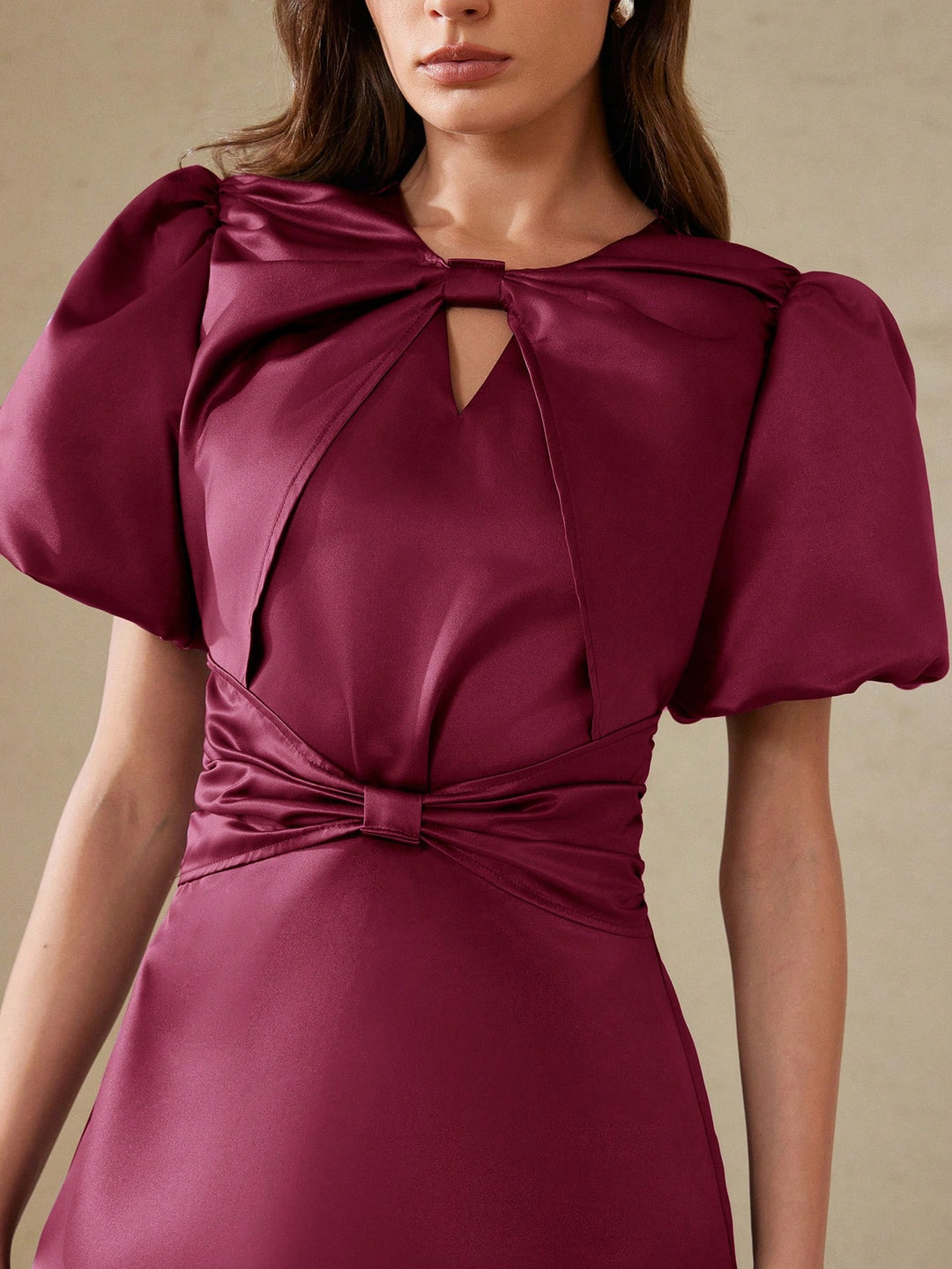 Rochie mini SHEIN, vișiniu