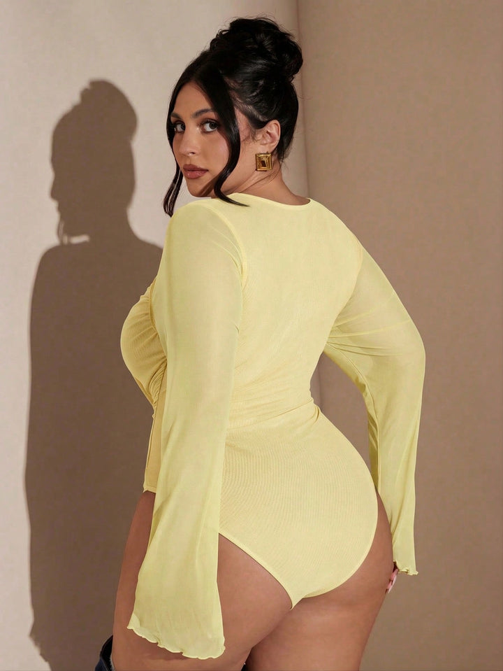 Body SHEIN, galben