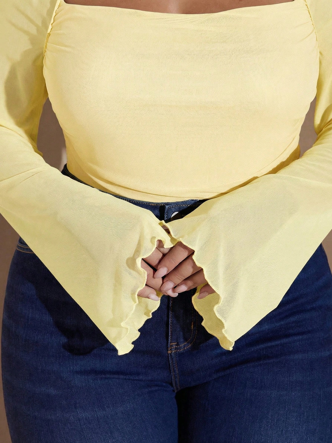 Body SHEIN, galben