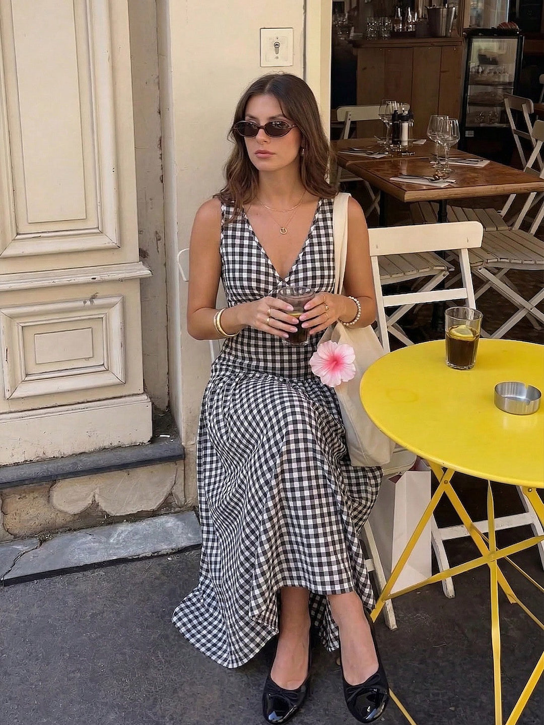 Rochie maxi SHEIN, negru