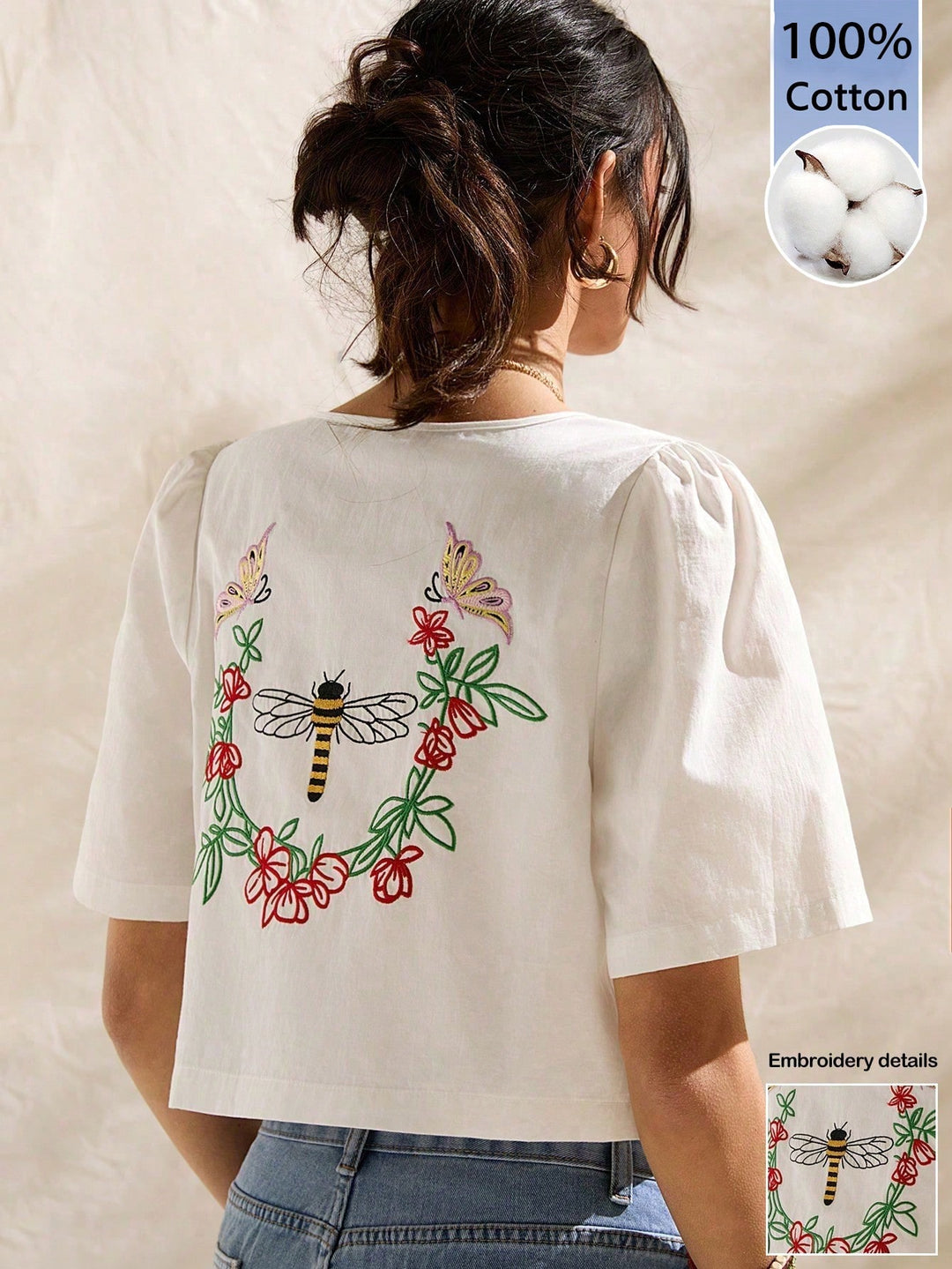 Tricou SHEIN, alb