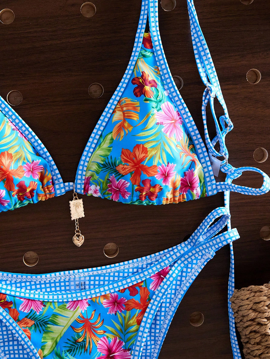 Set bikini SHEIN, mix culori
