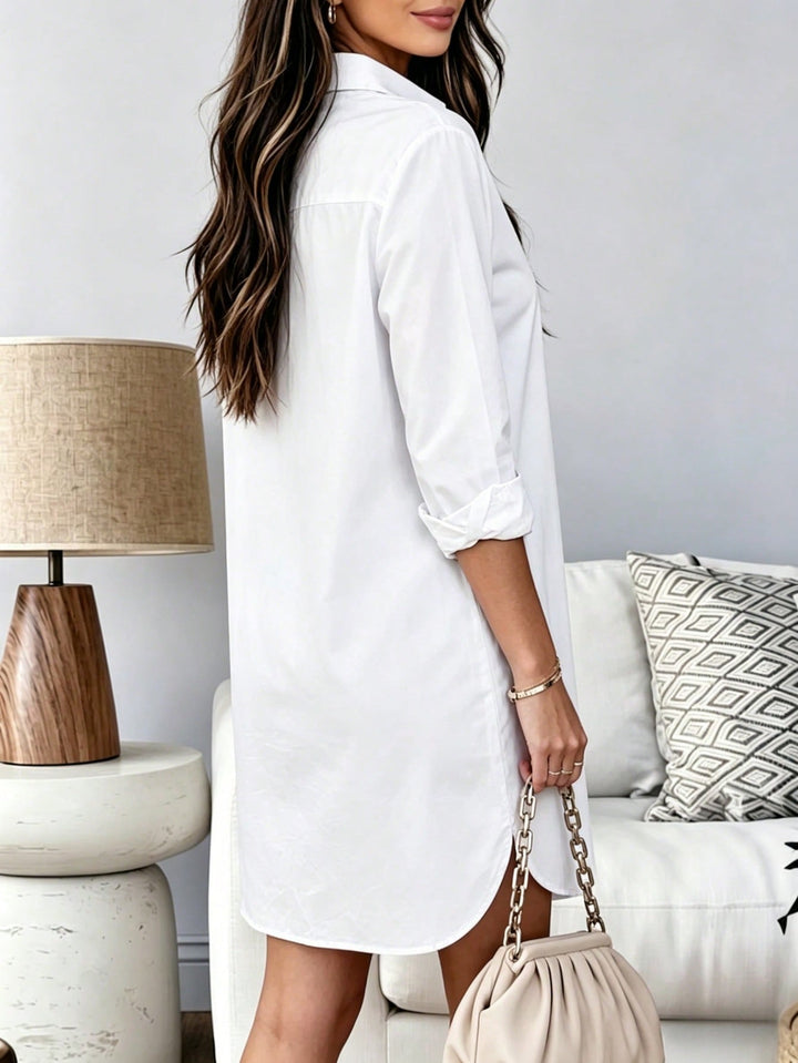 Rochie mini  SHEIN, alb