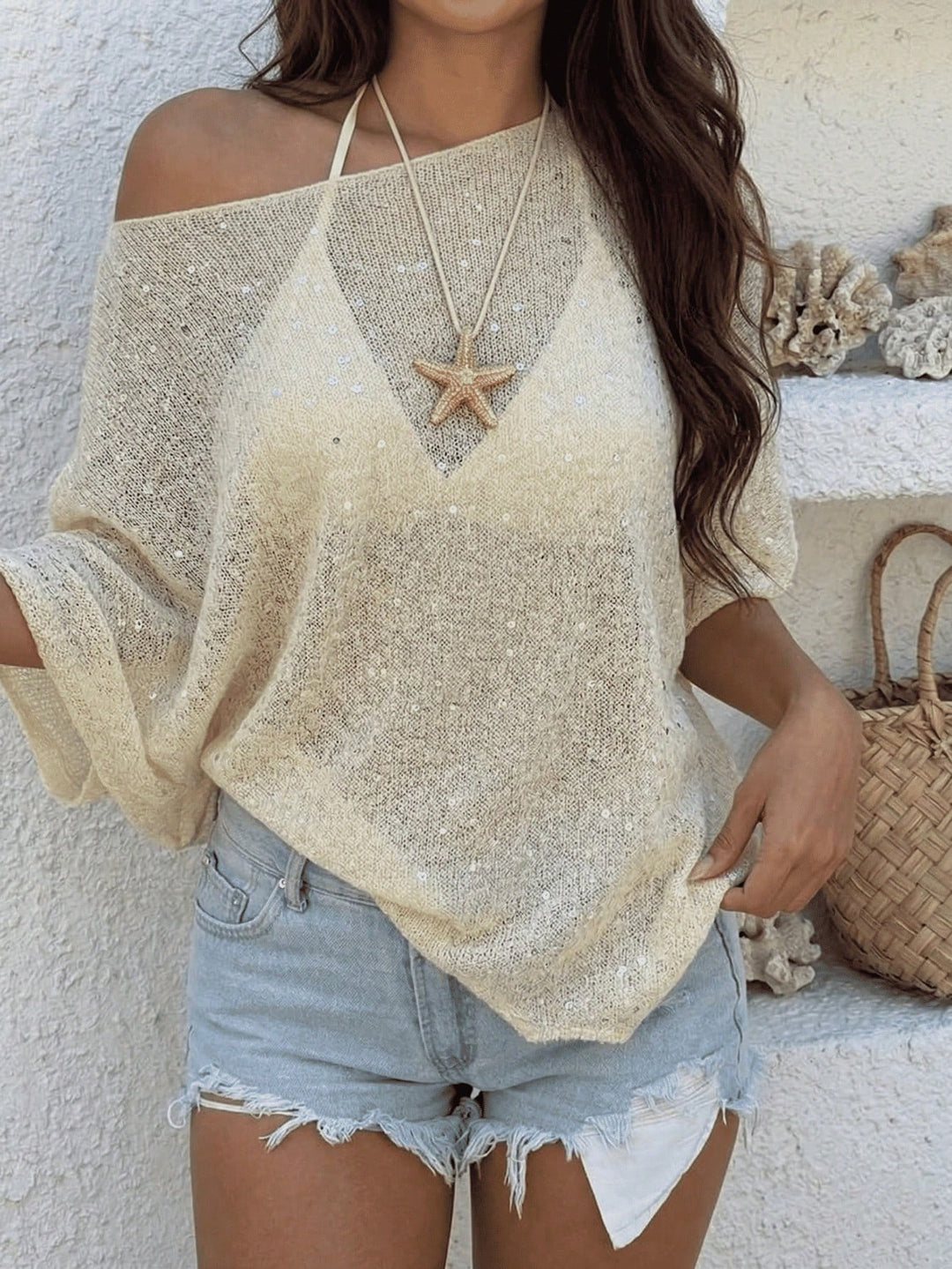 Pulover SHEIN, galben