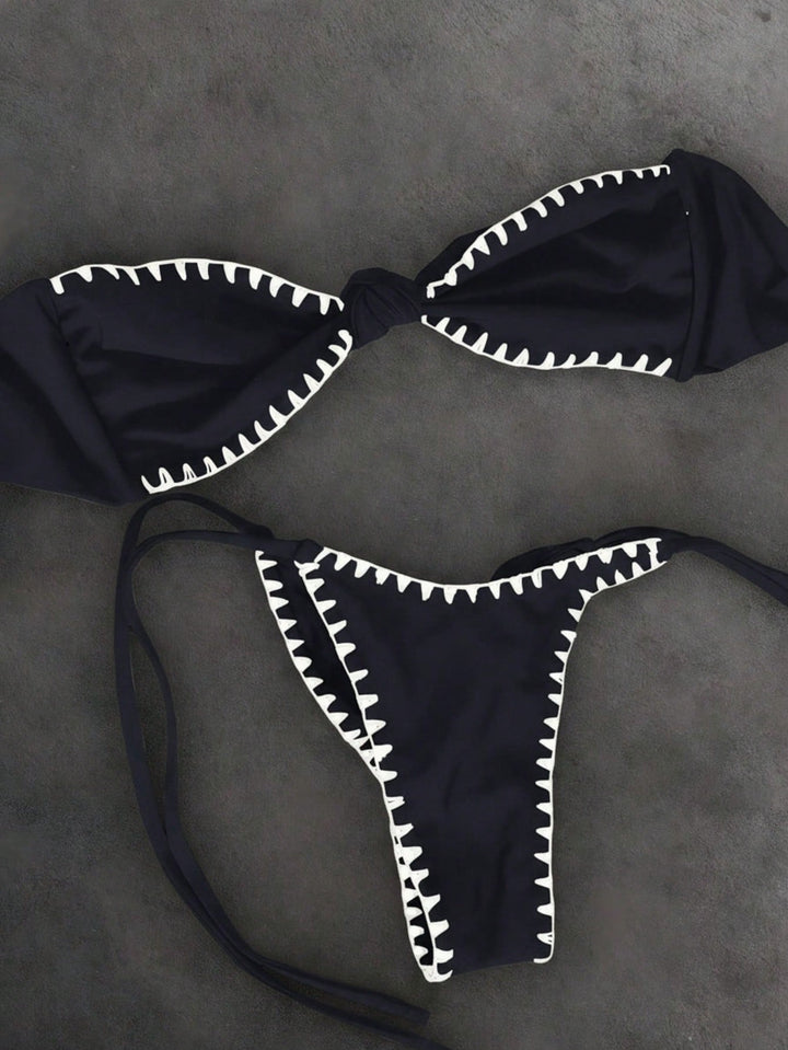 Costum de baie SHEIN, negru
