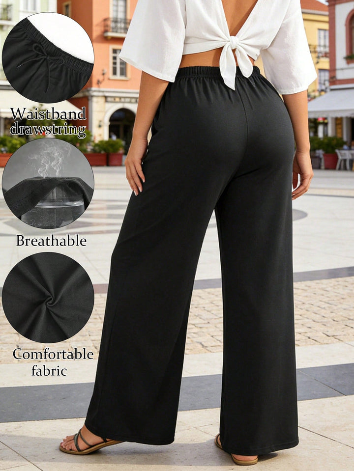 Pantaloni SHEIN, negru