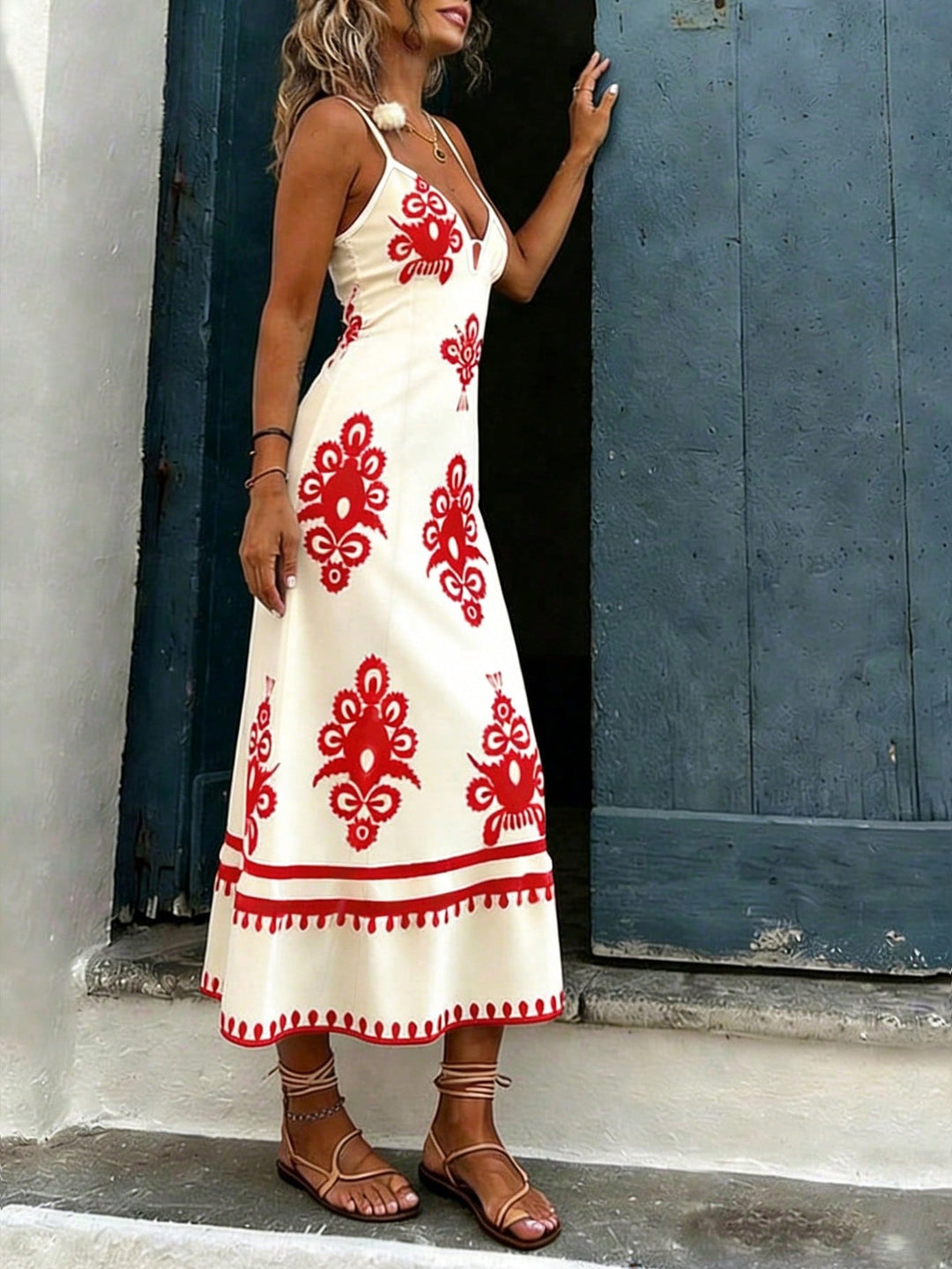 Rochie maxi SHEIN, mix culori