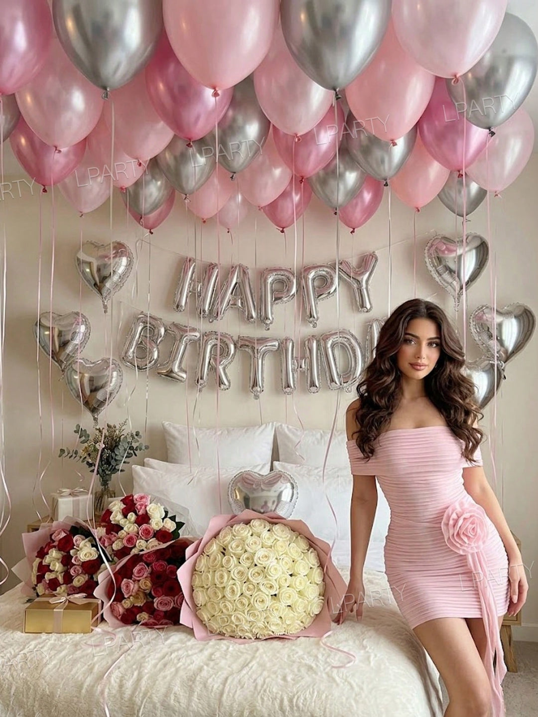Balon decorativ SHEIN, mix culori