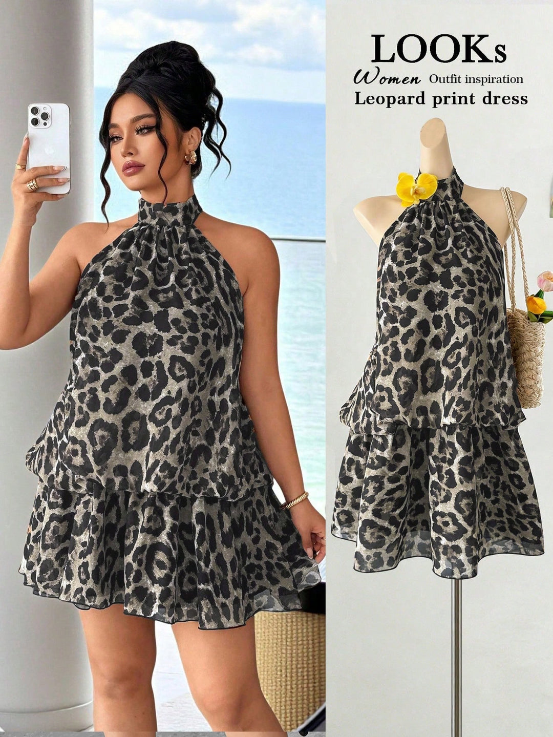 Rochie SHEIN, gri