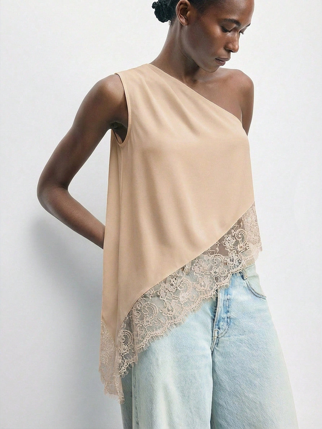 Top SHEIN, portocaliu
