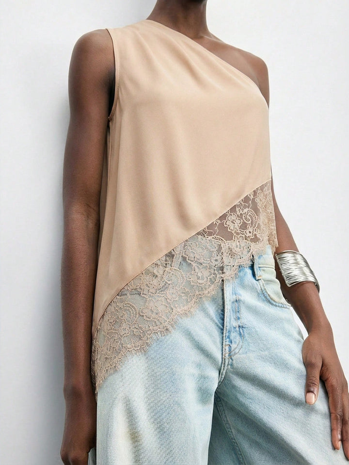 Top SHEIN, bej