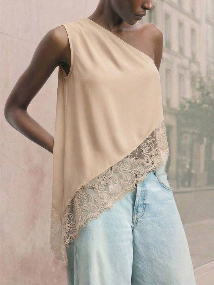 Top SHEIN, bej
