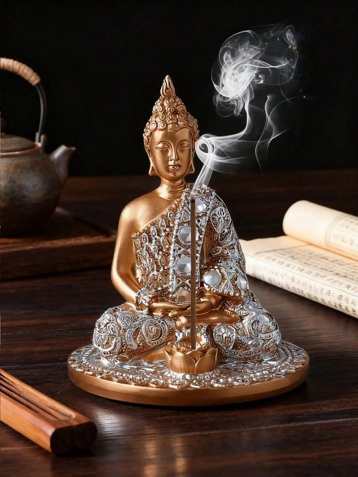 Suport pentru lumânări buddha SHEIN, mix culori