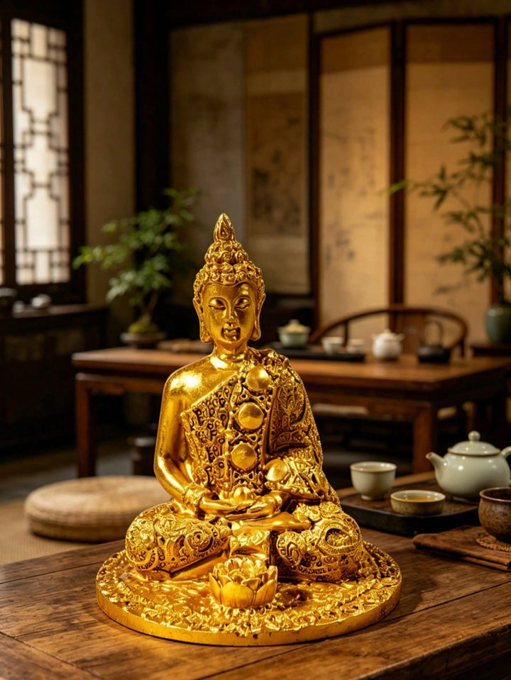 Suport pentru lumânări buddha SHEIN, mix culori