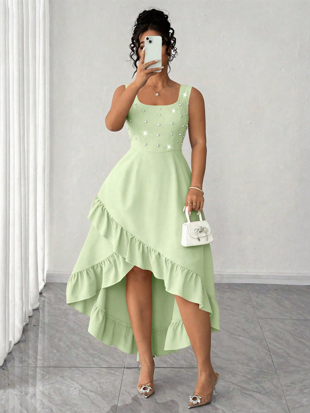 Rochie SHEIN, verde