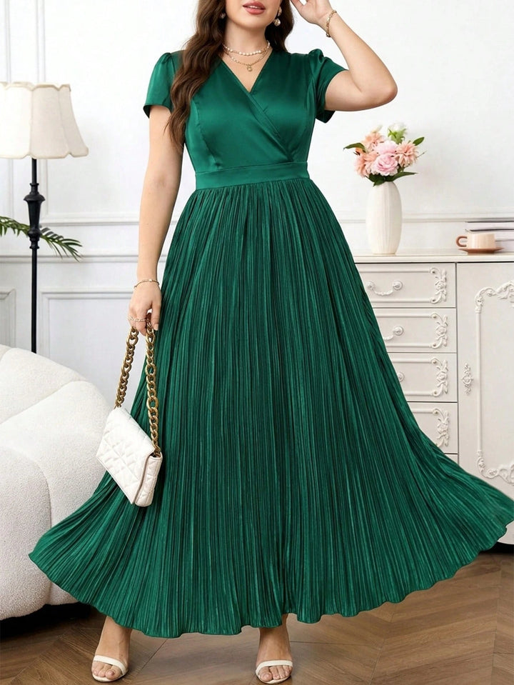 Rochie maxi SHEIN, verde