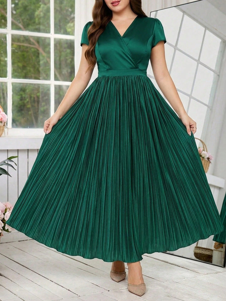 Rochie maxi SHEIN, verde