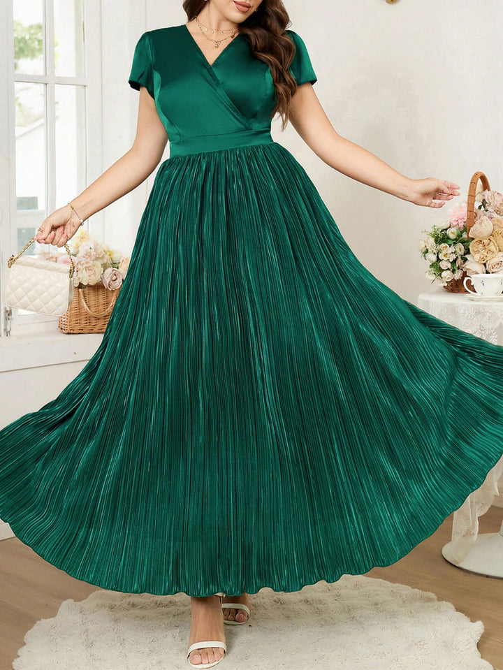 Rochie maxi SHEIN, verde