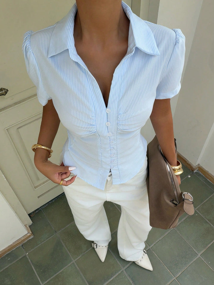 Top SHEIN, albastru