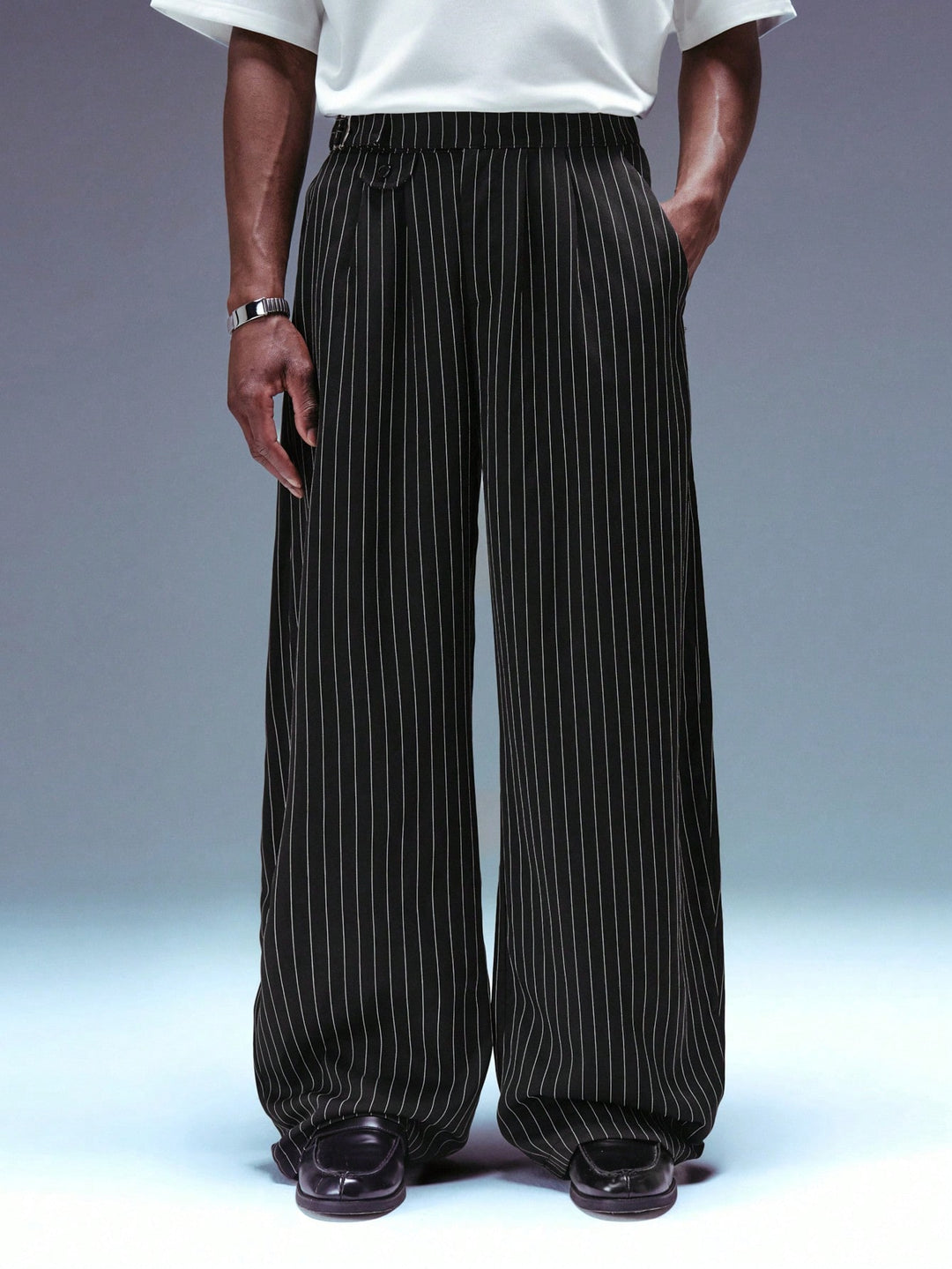 Pantalon SHEIN, negru