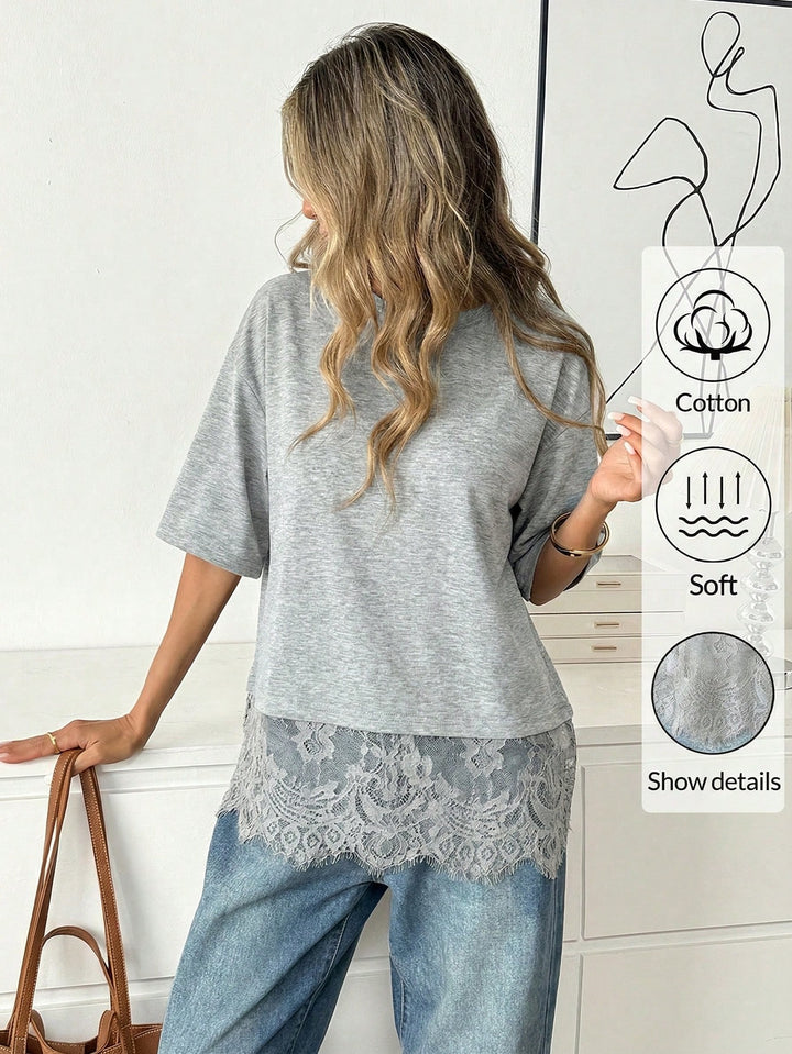 Tricou SHEIN, gri