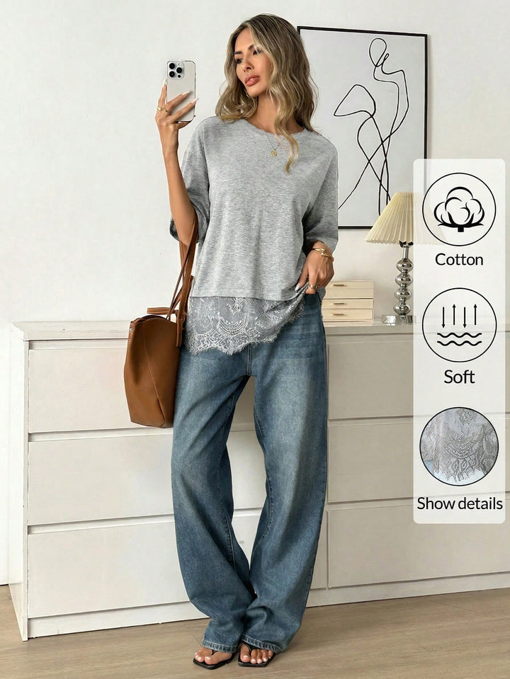 Tricou SHEIN, gri