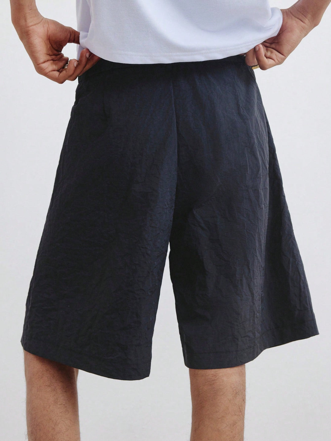 Pantaloni scurți SHEIN, negru