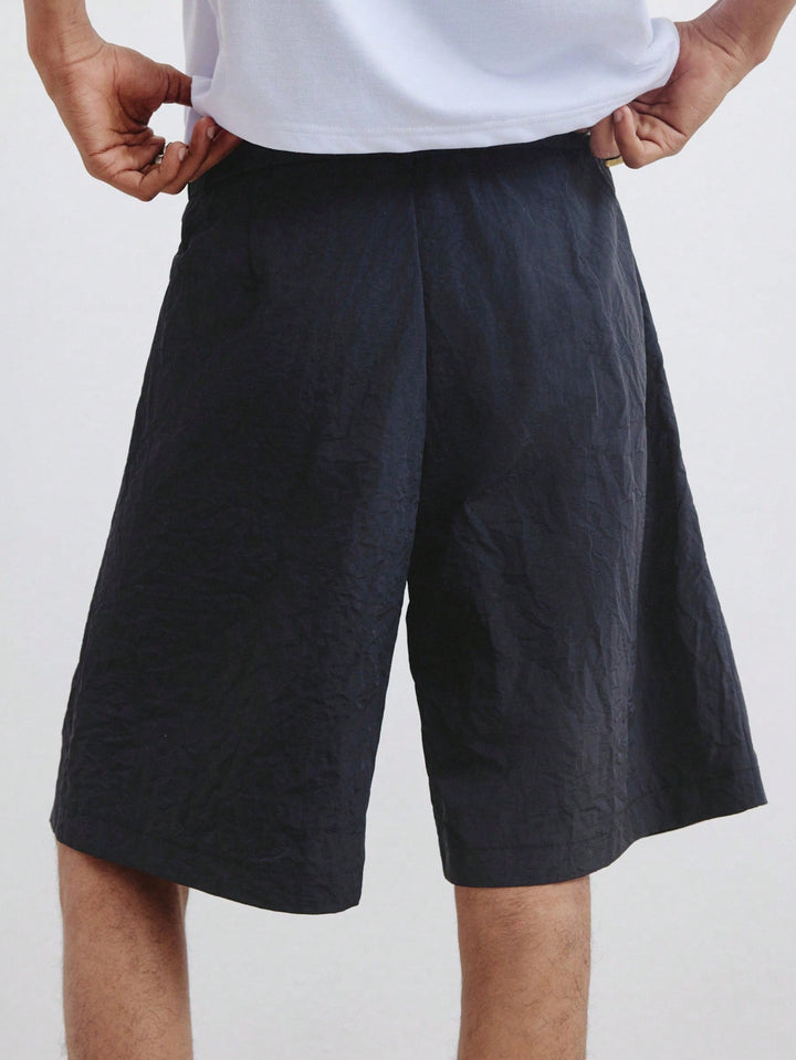 Pantaloni scurți SHEIN, negru