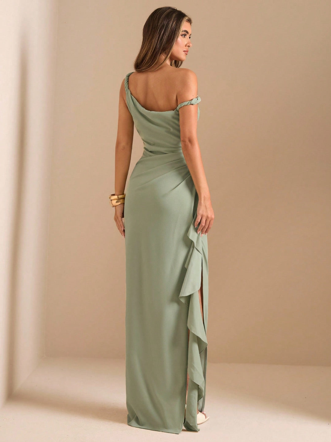 Rochie de ocazie SHEIN, verde