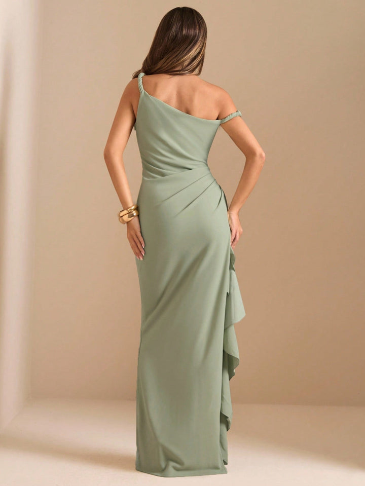 Rochie de ocazie SHEIN, verde