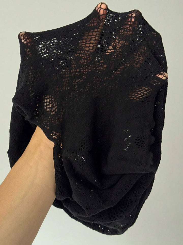 Top SHEIN, negru