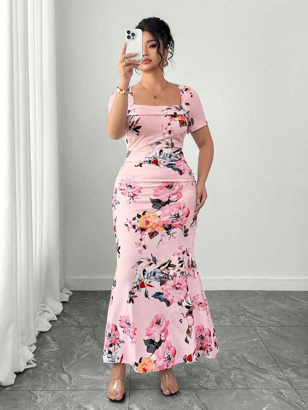 Rochie SHEIN, roz