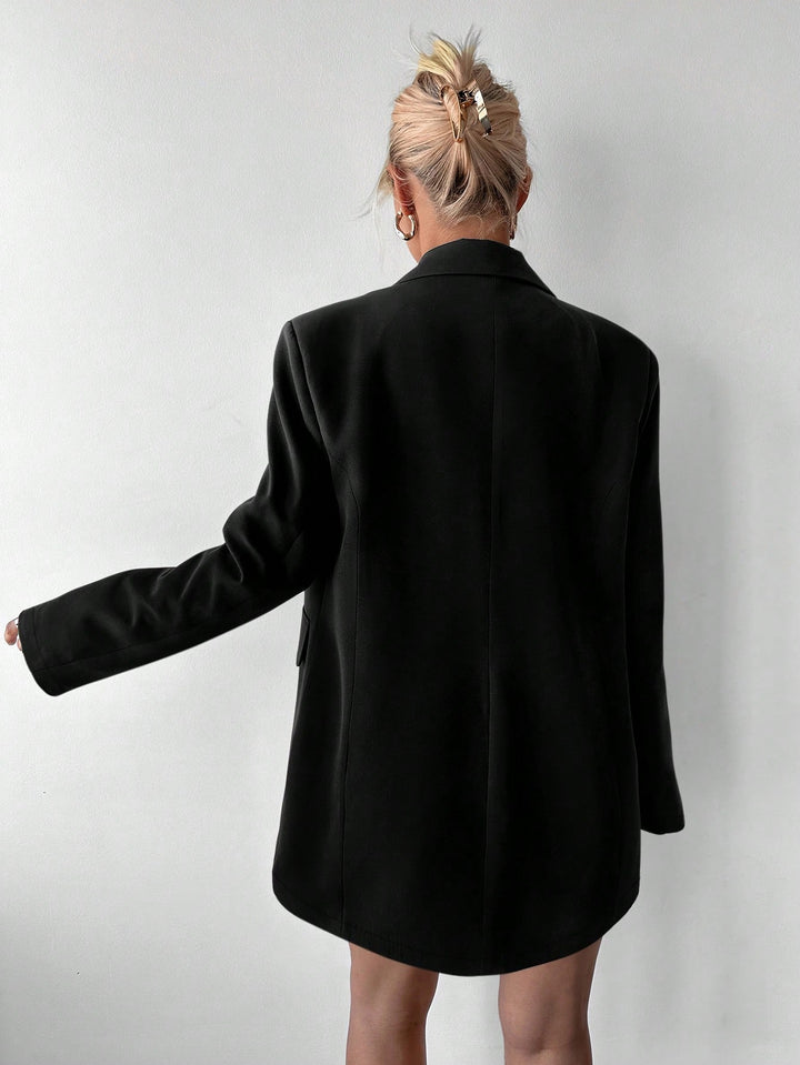 Sacou SHEIN, negru