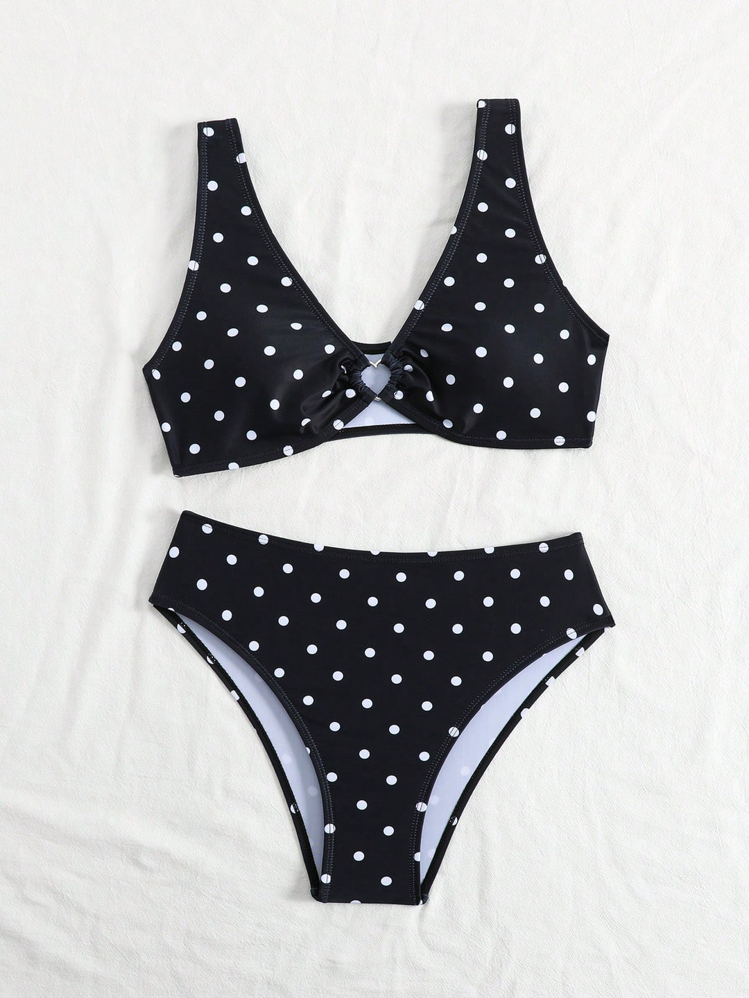 Set bikini SHEIN, negru