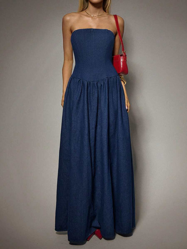 Rochie maxi SHEIN, albastru
