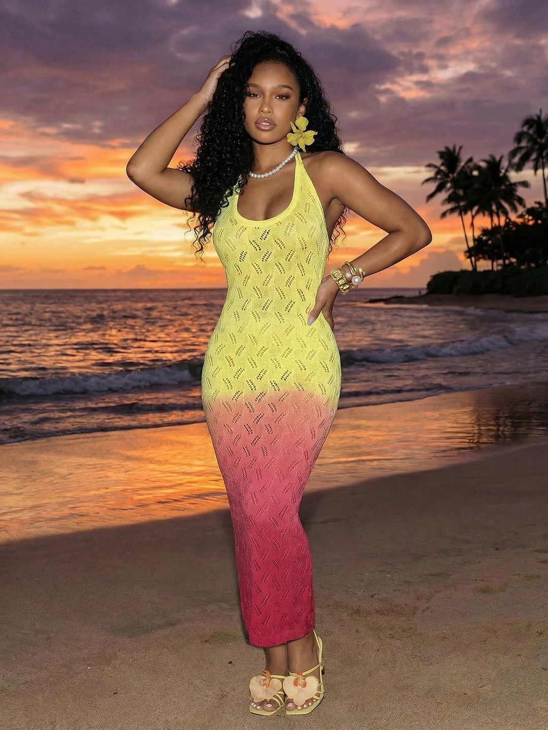 Rochie SHEIN, mix culori
